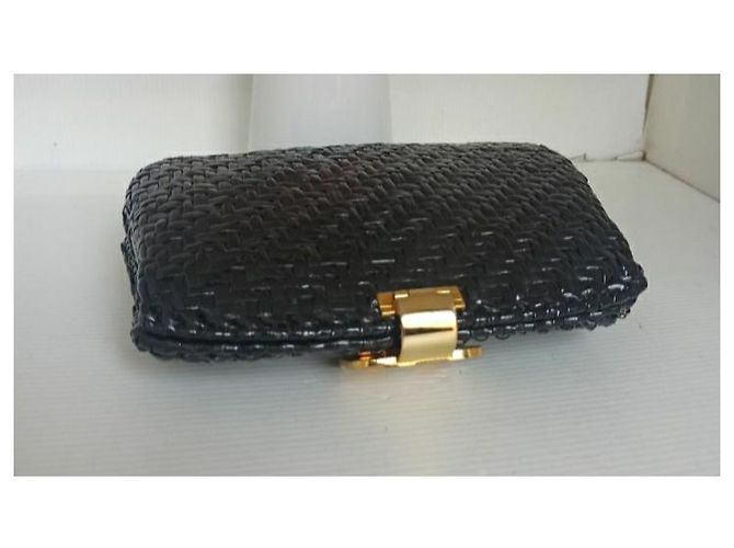 Rodo clutch pochette borsa nera Nero - vista 6
