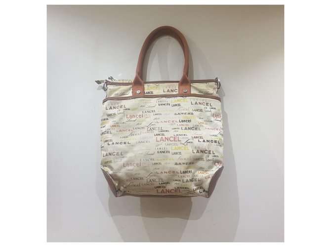 Lancel Monogramm Einkaufstasche Mehrfarben - Ansicht 8