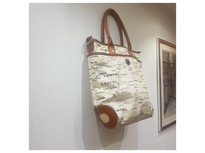 Lancel Monogramm Einkaufstasche Mehrfarben - Ansicht 9