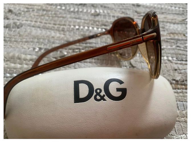 Gafas de sol Dolce & Gabbana Rosa Bronce Acrílico - vista 2