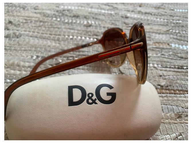Gafas de sol Dolce & Gabbana Rosa Bronce Acrílico - vista 3