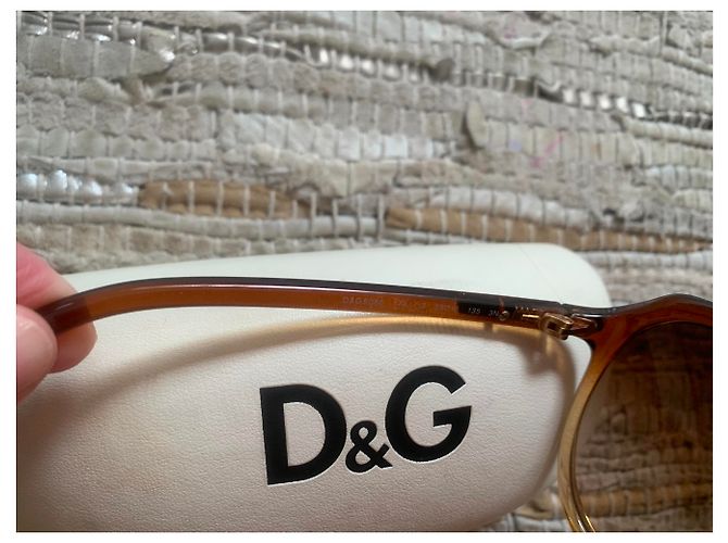 Gafas de sol Dolce & Gabbana Rosa Bronce Acrílico - vista 7