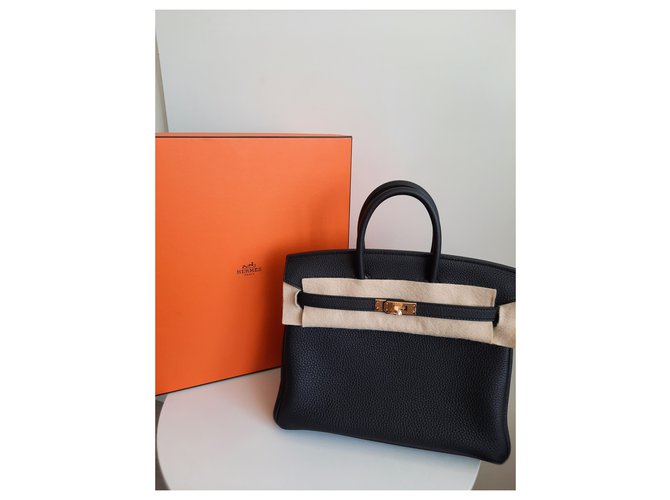 Hermès Birkin 25 Schwarz - Ansicht 2