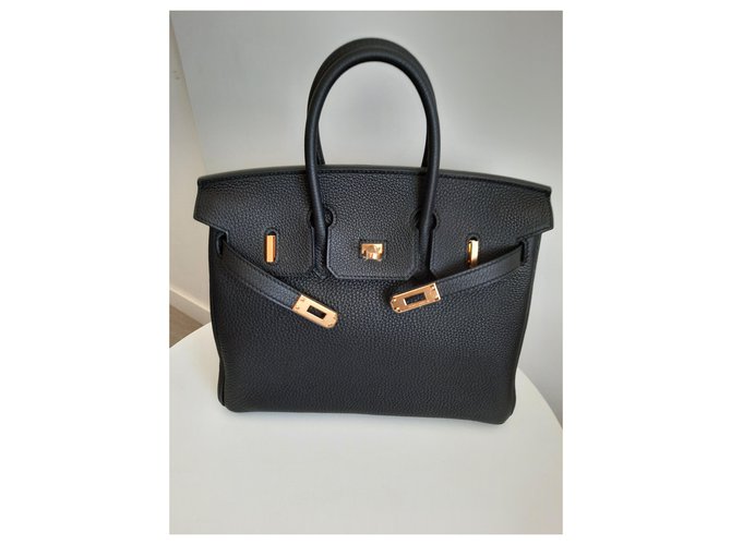 Hermès Birkin 25 Schwarz - Ansicht 4