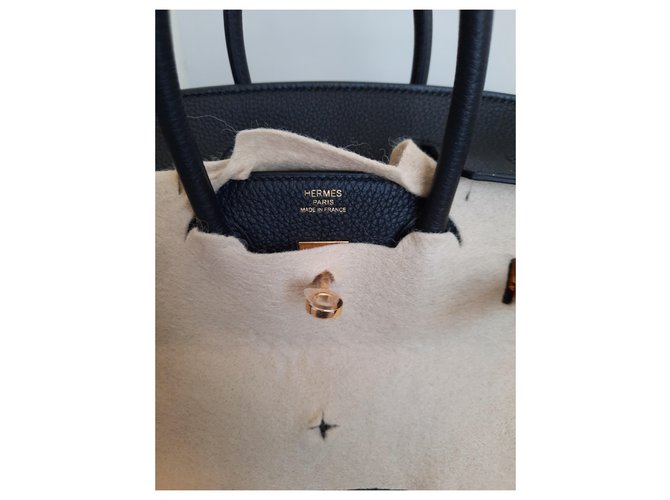 Hermès Birkin 25 Schwarz - Ansicht 8