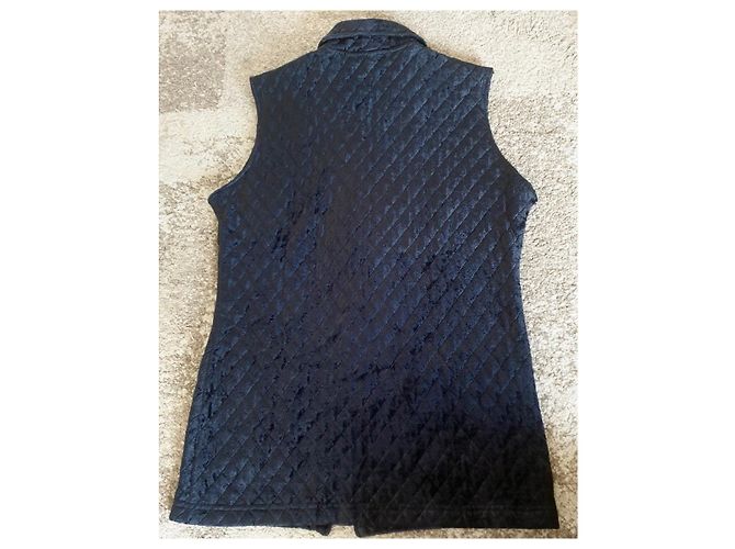 Giacca tunica senza maniche Pierre Cardin blu scuro - vista 2