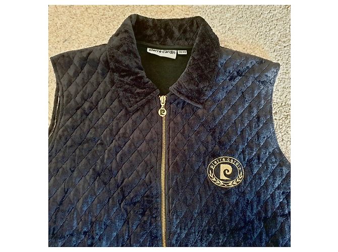 Giacca tunica senza maniche Pierre Cardin blu scuro - vista 3