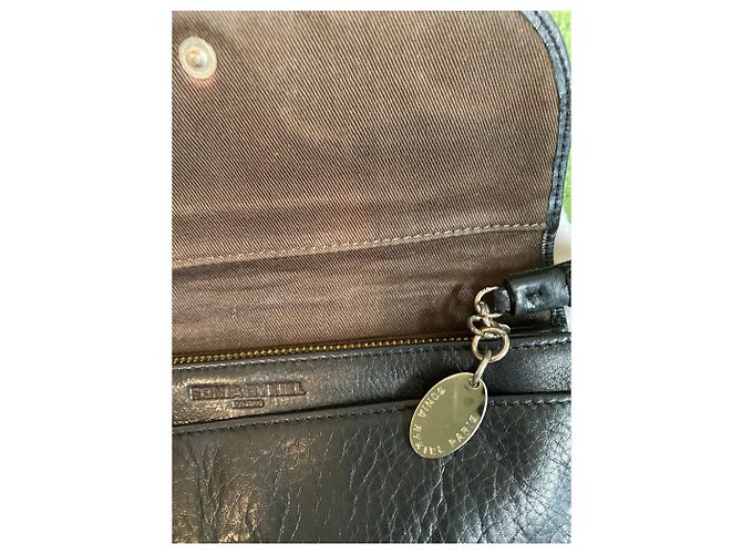 Sonia Rykiel Lammleder Beutel Schwarz - Ansicht 2