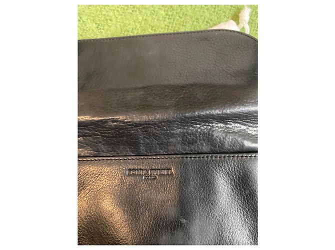 Sonia Rykiel Lammleder Beutel Schwarz - Ansicht 3