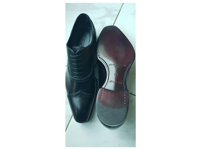 Zapatos brogue Louis Vuitton Negro - vista 4