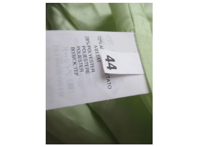 Alain Manoukian Bustier Kleid Limonengrün Acetat Größe 44 Hellgrün - Ansicht 6