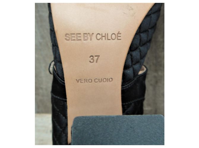 See By Chloé p décolleté 37 Ottime condizioni Nero - vista 8