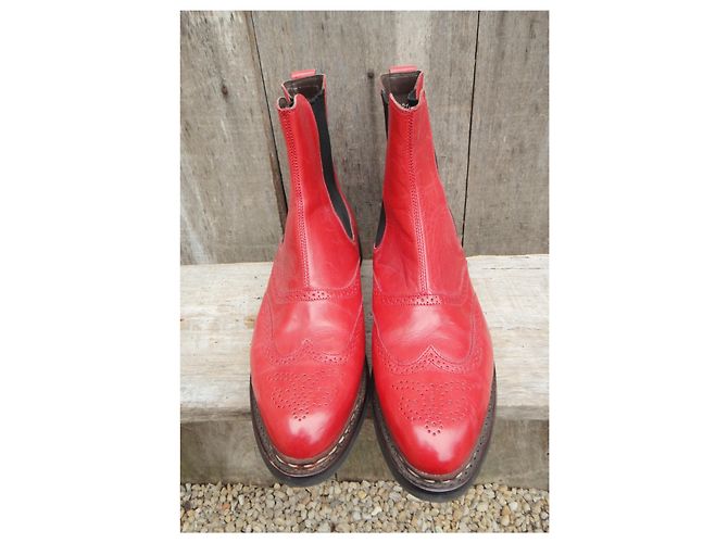 Botines Heschung p 41 Roja - vista 3