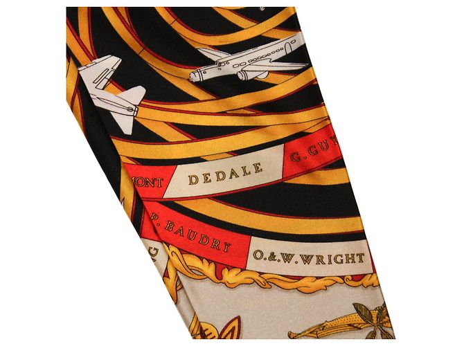 Legging Hermès Airplanes Dourado - vista 3