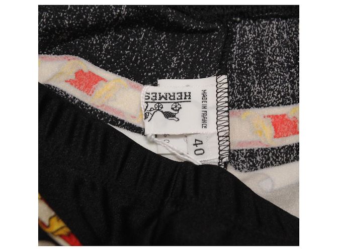 Legging Hermès Airplanes Dourado - vista 5