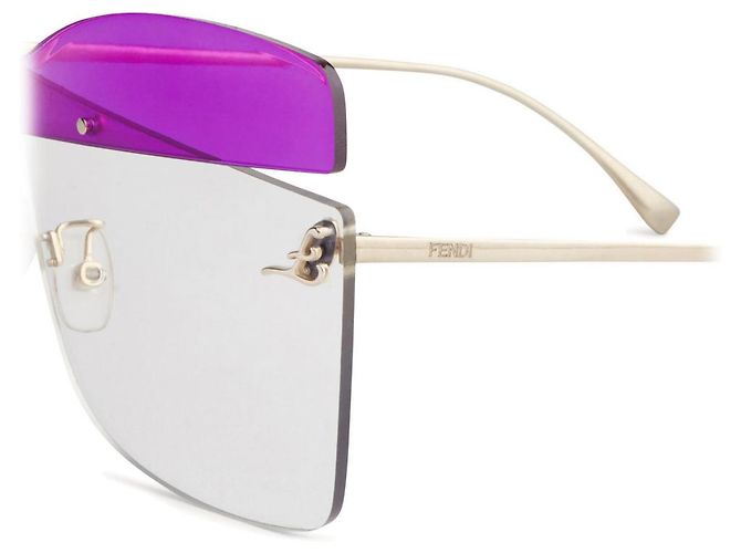 Fendi FF / S 0399 01B 99-9O Karligraphy Rosa - vista 3