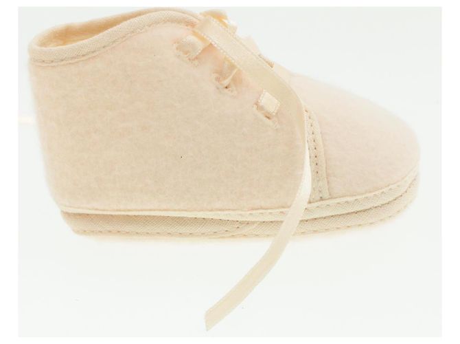 Hermès HERMES Chaussures Bébé Laine Rose Clair Auth 15166 - vue 11