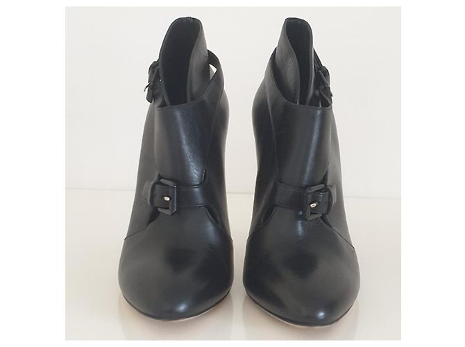 Stivaletti Casadei in pelle nera Nero - vista 12