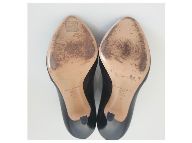 Stivaletti Casadei in pelle nera Nero - vista 13
