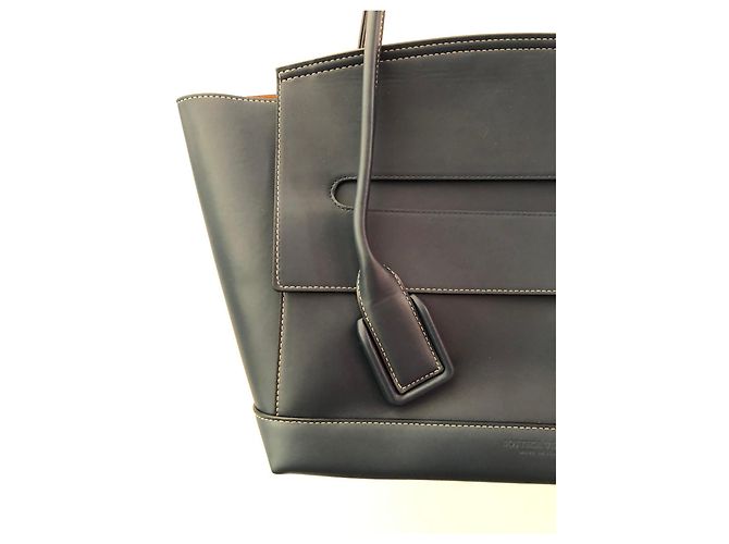 Borsa Bottega Veneta The Arco Medium Blu Pelle - vista 5
