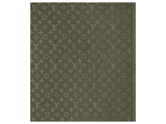 Louis Vuitton LV verde scialle Verde scuro - vista 3