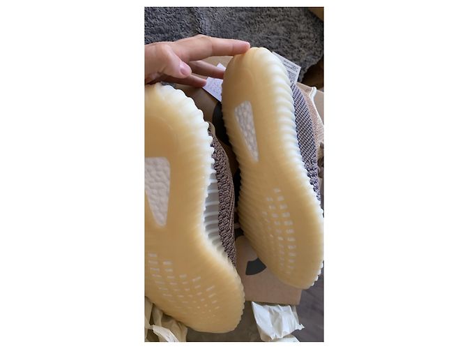 Yeezy Boost 350 V2 Sneaker Beige Stoff - Ansicht 8