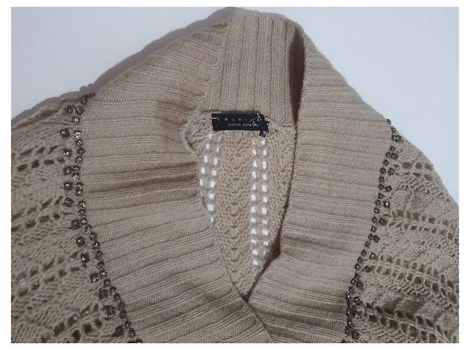 Twin Set Poncho Beige Wolle - Ansicht 7