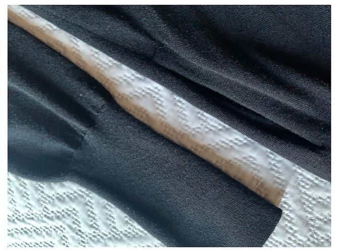 Gucci Lange Strickjacke aus schwarzem Kaschmir - Ansicht 4