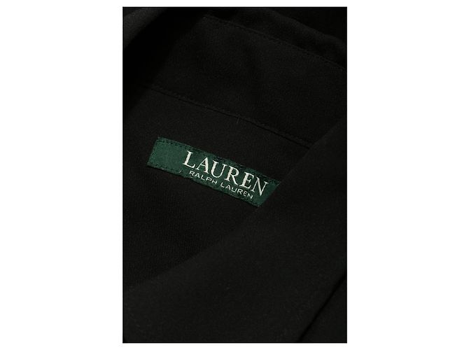 Ralph Lauren Kleid Schwarz Polyester - Ansicht 3
