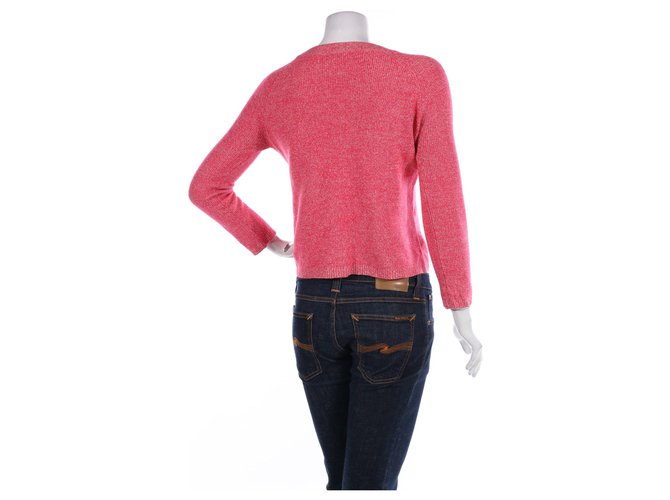 Filippa K Pullover Rosa Baumwolle und Wolle S Pink - Ansicht 2