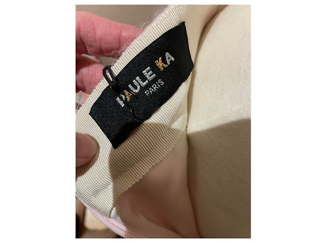 Falda Paule Ka de mohair rosa - vista 4