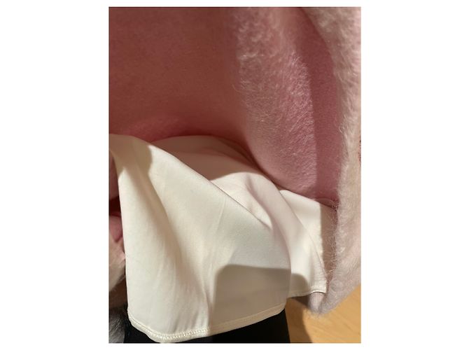 Falda Paule Ka de mohair rosa - vista 5