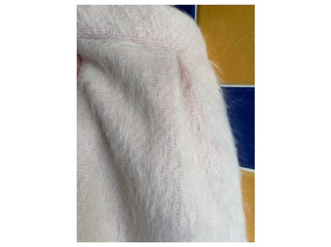 Falda Paule Ka de mohair rosa - vista 6