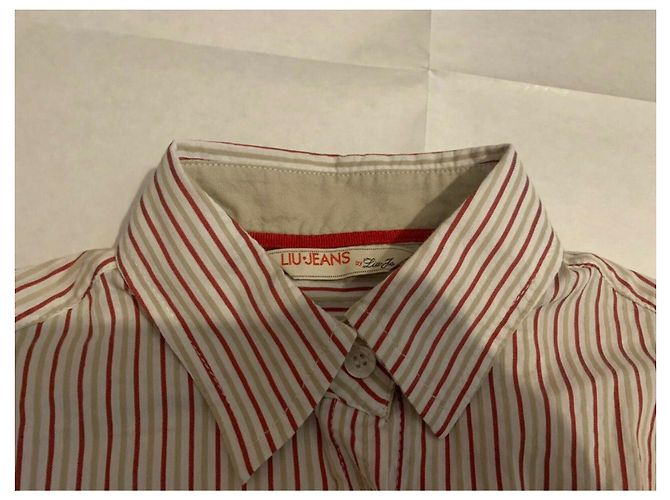Camisa Liu.Jo con estampado de tejido mixto Multicolor - vista 3