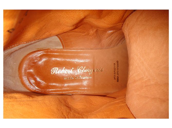 Botas Robert Clergerie p 37 Marrón claro - vista 8