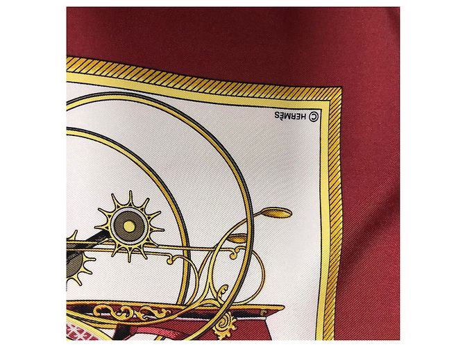 Carré Hermès "Transformationsautos" von F.. de la Perrière Mehrfarben - Ansicht 4
