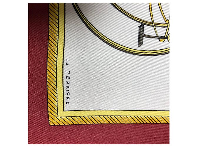 Carré Hermès "Transformationsautos" von F.. de la Perrière Mehrfarben - Ansicht 6