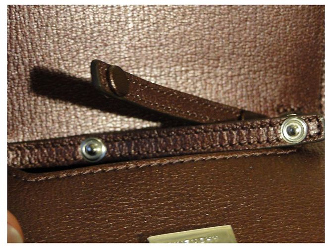Borsa Micro Pandora Box GIVENCHY pelle bordeaux iridescente NUOVO - vista 10