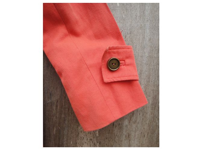 See By Chloé abrigo de verano t 36 Naranja - vista 9