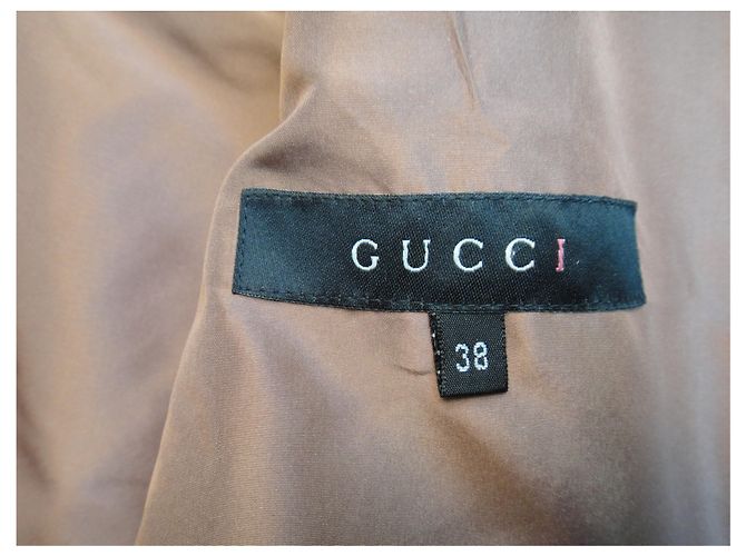 Chaqueta Gucci t 34 nueva condición con defecto Marrón claro - vista 2