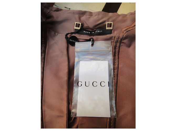 Chaqueta Gucci t 34 nueva condición con defecto Marrón claro - vista 8