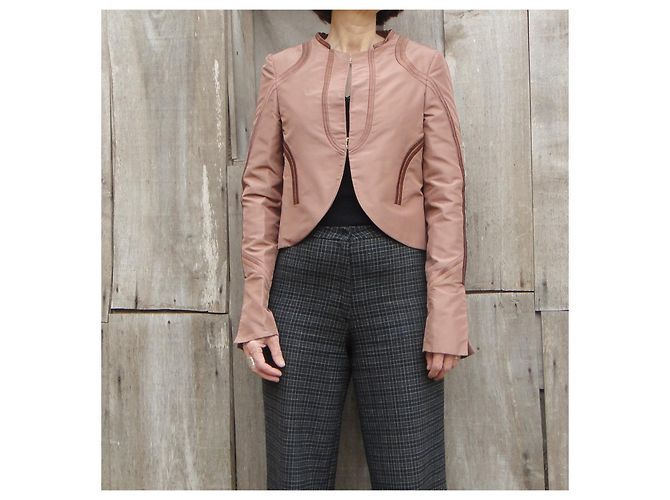 Chaqueta Gucci t 34 nueva condición con defecto Marrón claro - vista 9
