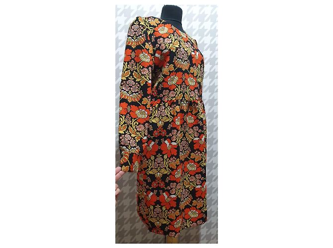 Hallhuber Blumenkleid Mehrfarben - Ansicht 3