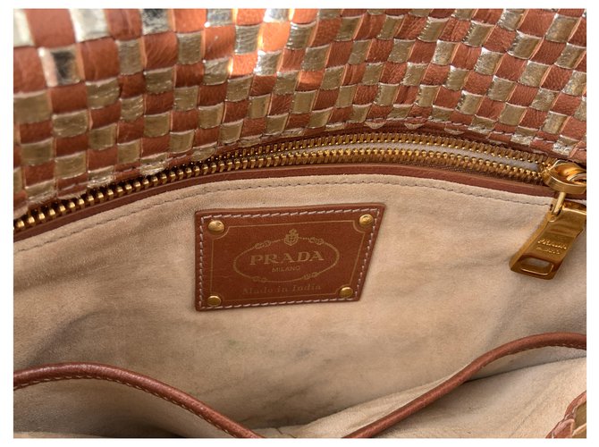 Gaufre Prada Edizione limitata MADRAS Caramello - vista 6