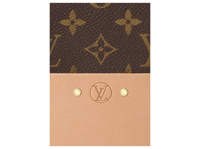 LOUIS VUITTON WEICHE HUT BOX TASCHE NEU Hellbraun - Ansicht 4
