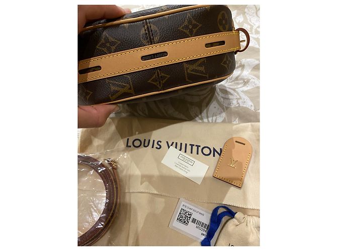 LOUIS VUITTON WEICHE HUT BOX TASCHE NEU Hellbraun - Ansicht 6