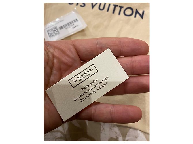 LOUIS VUITTON WEICHE HUT BOX TASCHE NEU Hellbraun - Ansicht 8