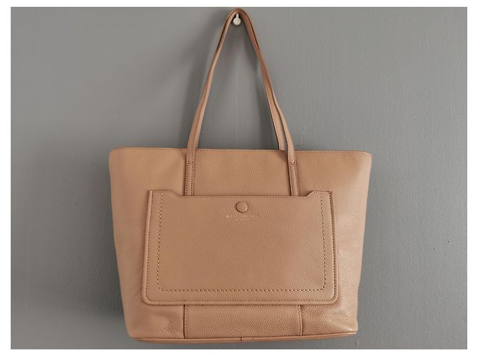 Borsa shopping Marc Jacobs in pelle beige - vista 2