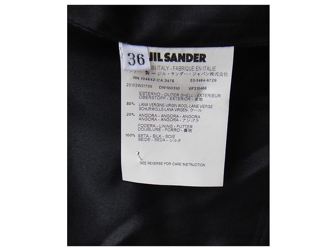 Abrigo Jil Sander t 36 Nueva condición Gris - vista 5