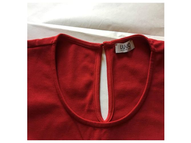 Liu.Jo Kleid Rot aus Viskose XS - Ansicht 4